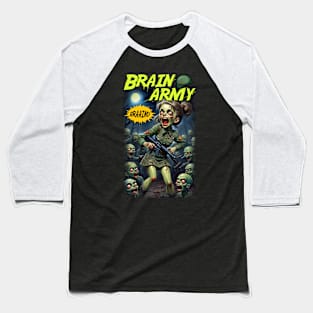 Brain Army Baseball T-Shirt